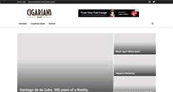 Desktop Screenshot of cigarians.com