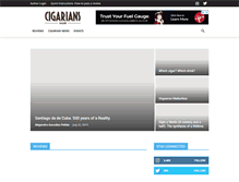 Tablet Screenshot of cigarians.com
